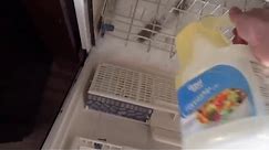 How to remove suds from a dishwasher or washer machine - dyi home appliance repair