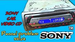Sony car cd player repair car stereo repair Sony car music system repair