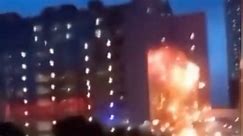 Watch: Huge blast as drone explodes in Moscow
