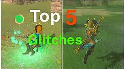 Top 5 simple glitches in breath of the wild
