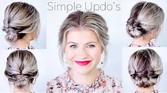 Simple Elegant Updo Hairstyles For Medium Length Hair | Milabu