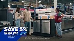 Lowe's MyLowe's Rewards Credit Card TV Spot, '5% Off Everyday: The Day That It Broke'