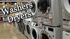 Lowe's Washers & Dryers
