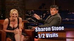 Sharon Stone On Craig Ferguson - They Went On One Date - 1/2 Appearances