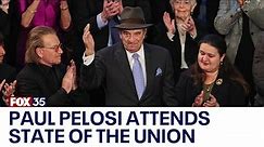 Paul Pelosi, Nancy Pelosi's husband, recognized during State of the Union