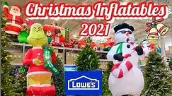Lowes CHRISTMAS INFLATABLES 2021!