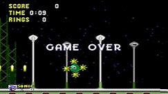 Sonic 1 - Game Over