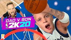 DAD vs SON in NBA 2k20! (Mavs vs Lakers) K-CITY GAMING