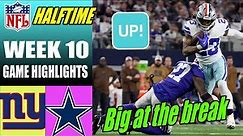 New York Giants vs Dallas Cowboys HALF TIME WEEK 10 (11/12/23) | NFL Highlights 2023