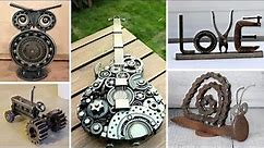 Scrap metal art and décor ideas / Fun Metal Projects For Beginners
