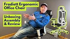 Fradiett Ergonomic Office Chair Unboxing, Assembly and Review