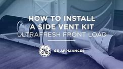 UltraFresh Front Load: How to Install a Side Vent Kit