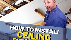 How to Install Ceiling Drywall Using Panel Lift