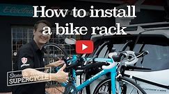 How to install a bike rack on a car
