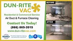 🧹🌬️ How clean are... - Dun-Rite Vac Furnace & Duct Cleaning