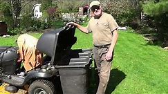 DIY - How to Attach a Grass Catcher Bagger to a Craftsman (MTD) Lawn Tractor