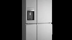 609L UltimateTaste 900 quad door fridge - Stainless steel - EQE6870SA