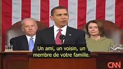 Le premier state of the union adress de Barack Obama (VOSTF) - Vidéo Dailymotion