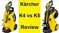 Karcher K4 vs K5 High Pressure Washer Comparison Review