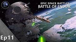 EPIC Space Battles | Battle of Endor | Star Wars Return of the Jedi