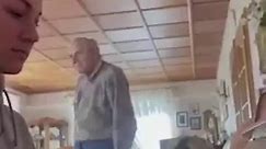 93-year-old grandpa with Alzheimer's reacts to his granddaughter playing music