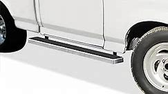 APS Premium 5in Stainless Steel Running Boards Compatible with Ford Bronco F150 Regular Cab 80-96