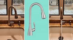 This Moen faucet brings style and function to your kitchen