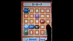 Math Bingo iPad app preview