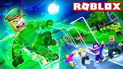 DESTROYING all of MAD CITY as a SUPER VILLAIN in ROBLOX