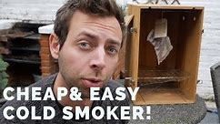 How to make a cold smoker at home!