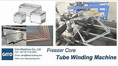 Refrigerator Core Evaporator Tube Winding Machine