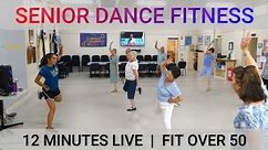 Zumba for Seniors | 12 Mins | Fit Over 50 | Fun Songs!
