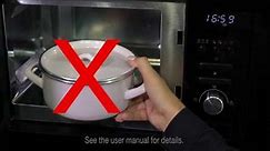 How to use microwave oven