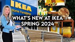 IKEA SHOP WITH ME SPRING 2024 | NEW PRODUCTS + PATIO FURNITURE