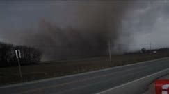 CNN: Across the street from a tornado in Perry, Kansas