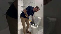 DIY Toilet Unclogging Tutorial for Apartment Residents