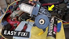HOW TO FIX WINDOW MOTOR, CAR WINDOW DOES NOT GO UP DOWN FIX