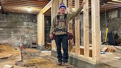 Restoring A $7,000 Mansion: Rebuilding Basement Wall