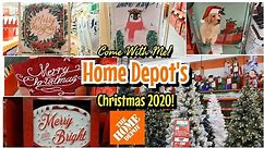 HOME DEPOT CHRISTMAS 2020 COLLECTION & CHRISTMAS TREES / OUTDOOR DECOR.