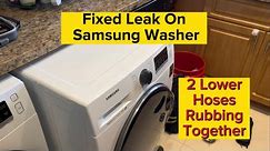 Samsung Washer Leaking. Model # WW22K6800AW/A2