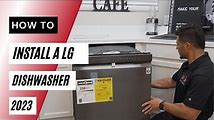 LG Dishwasher Installation: A Simple and Easy Guide