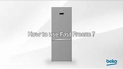How to use Fast Freeze? | by Beko