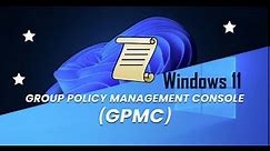 How to Install Group Policy Management Console on Windows 11
