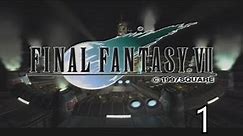 Final Fantasy VII Walkthrough Part 1 - Mako Reactor Number 1 HD