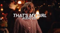 That's My Girl - Fifth Harmony [edit audio]