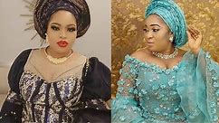 African Fashion dress styles: Elegant Asoebi/lace styles for owambe party