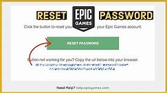 EpicGames Account Recovery: How to Reset Forgotten Epic Games Password 2023?