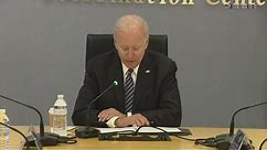 VIDEO NOW: President Biden delivers remarks during briefing on hurricane season