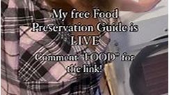 If you want to get started on food preservation and don’t know where to start, then consider taking a look at my free guidebook to food preservation! I worked up this little guide to be as simple and informative as I could possibly write. 🥘 Comment “Food” if you’d like to receive a download link or the link to the website I made for it. It’s free so why not give it a read?? If you want to catch it on my stories, I have posted it and will also be added to my highlights. I wrote this guide to hel