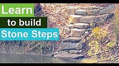 How To Build Natural Stone Steps - Legacy Landscaping